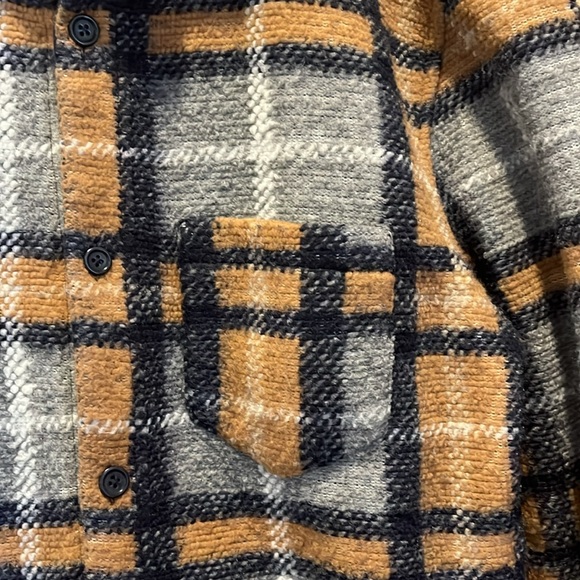 Ultra soft Zara XL Plaid Flannel Overshirt Comfort Fit - Picture 3 of 6